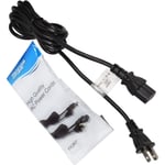HQRP 10ft AC Power Cord for Sony Bravia 32-85" TV / 1-835-143-11, 1-824-964-12