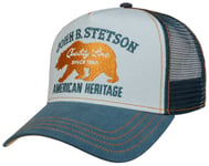 Stetson Stetson Trucker Cap Bear Blue Fish Print OneSize, Blue Fish Print