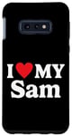 Galaxy S10e I love my Sam Funny Case