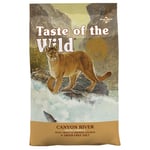 Taste of the Wild - Canyon River Feline - spannmålsfritt 6,6 kg