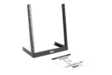 Eaton Tripp Lite Series 12U 2 Post Open Frame Desktop Rack Server Cabinet Free Standing - rack - 12U