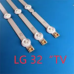 Bande LED tv pour LG TV 32 ""V13 Rev B1 B2 Type 32LN5400, 3 pièces/ensemble 630mm, 7 diodes, Original Nipseyteko