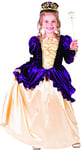 Dress Up America Little Girl Purple Belle Ball Gown - Beautiful Dress Up Set for Role Play