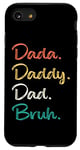 Coque pour iPhone SE (2020) / 7 / 8 Rétro Vintage Dada Daddy Dad Bruh Funny Fête des Pères 2023