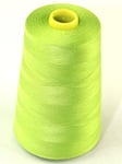 Budget 120s Polyester Sewing Thread Cone 4500m Lime Green - Each