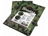 Tarpaulin Bradas camouflage tarpaulin CAMOforest 1.5 x2.4m 90g