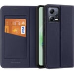 Dux Ducis SKIN X2 Tough Flip Wallet Case Redmi Note 12 5G / Poco X5 5G - Blue