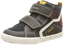 Geox Bébé Garçon B Kilwi Boy C Sneakers, Navy/Bordeaux, 22 EU