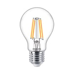 Philips MASTER Value LEDbulb E27 Päron Klar 3.4W 470lm - 927 Extra Varm Vit | Bästa färgåtergivning - Dimbar - Ersättare 40W