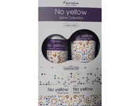 Fanola Set Fanola: No Yellow Spice Collection, Hair Treatment Cream Mask, For Neutralisation Of Yellow Tones, 300 Ml + No Yellow Spice Collection, Hair Shampoo, For Neutralisation Of Yellow Tones, 350 Ml For Women