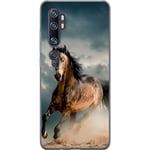 Xiaomi Mi Note 10 Pro Gennemsigtigt Telefoncover Springande Häst