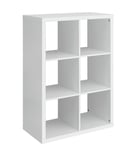 Habitat Squares Plus 6 Cube Storage Unit - White