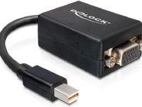 Adapteris AV Delock DisplayPort Mini – D-Sub (VGA) juodas (65256)