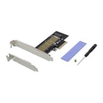 MicroConnect W125900724 PCIe x4 M.2 NVMe SSD Adapter
