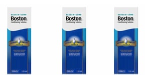 Contact Lens Solution Bausch & Lomb Boston Conditioning 120ml X3