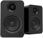 Kanto Audio Yu Powered Desktop Speakers - PAIR Matte Black Active Desk