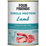 Hund Single Protein Lam 400 g x 12 - Hund - Hundefôr & hundemat - Våtfôr & våtmat - FourFriends