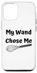 Coque pour iPhone 12/12 Pro Funny Saying My Wand Chose A Professional Chef Cooking Blague