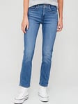 Levi's 314&trade; Shaping Straight Jean - Lapis Gem, Blue, Size 28, Inside Leg 32, Women