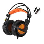 Gaming Headset Gamer Headphones 7.1 Surround Sound Stereo Earphones Usb Microphone Breathing Led Light Pc Gamer