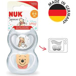 Nuk 0-6 m Dummy Disney Winnie the Pooh Silicone Unisex Soother 2 Pcs Case