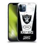 Head Case Designs Officially Licensed NFL Banner 100th Las Vegas Raiders Logo Art Hard Back Case Compatible With Apple iPhone 12 / iPhone 12 Pro