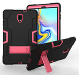 For Samsung Galaxy Tab A 10.5 2018 Case Kids Silicon SM T590 T595 Cover Shockproof Stand Case For Samsung Tab A 10. 5 T597 Cases-T590 T595 black rose
