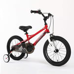M-YN Kids Bike for Boys and Girls, 12, 14, 16, 18, 20inch with Training Wheels with Cycle Training Wheels or Kickstand Child's Bicycle (Color : Red, Size : 14inch)