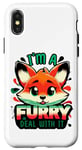 iPhone X/XS I'm A Furry Deal With It Fun Fox Cute Furry Fursona Fandom Case