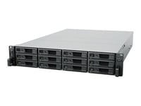 Synology SA3410 - Serveur NAS - 12 Baies - rack-montable - SATA 6Gb/s / SAS - RAID RAID F1, JBOD, 0, 1, 5, 6, 10 - RAM 16 Go - Gigabit Ethernet / 10 Gigabit Ethernet - iSCSI support - 2U