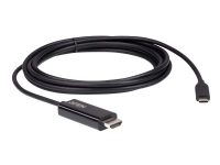 ATEN UC3238 - Kabel för video / ljud - 24 pin USB-C hane till HDMI hane - 2.7 m - stöd för 4K