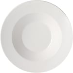 Arabia KoKo -lautanen, syvä, valkoinen, 24 cm, 6 kpl