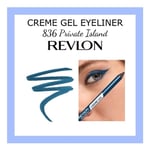 Revlon Colorstay Creme Gel Eyeliner. #836 Private Island (BLUE) All Day Wear.