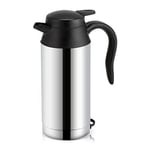Travel Kettle, 750ml 12V Kettle Portable Electric Car Kettle, Stainless Steel Car Coffee Mug with Cigarette Lighter Charger, Kettle Pot Heated Water Cup, for Hot Water, Coffee, Tea (2)