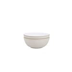 Natural Canvas Cereal Bowl Set Of 2