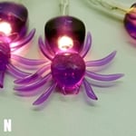 Best Led Pumpkin String Fairy Lights Lantern Party Home N Purple Spider