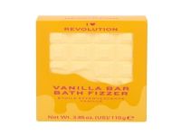 Makeup Revolution Bath ball I Heart Revolution Chocolate Bar Bath Fizzer Vanilla 110g