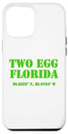 iPhone 13 Pro Max Two Egg Florida Coordinates Case