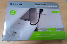 Belkin Powerline Networking Adapters - Starter Kit - New