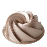 Blomsterberg - Sockerkaksform swirl 24x9 cm roséguld