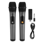 Trådlös Handhållen Mikrofon Professionell Kvalitet Kardioidform UHF Trådlös Mikrofon för Hem Karaoke Möte Fest 20m