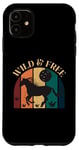iPhone 11 Wild & Free - Cool Cowgirl Vintage Retro For Women Case