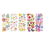 Stickers 10p blommor & natur