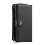 samsung Samsung Note 9 Zipper Wallet Case Black