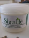 Shealife 100% Organic Unrefined Shea Butter - 100g New