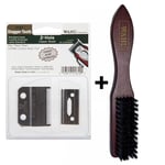 Wahl Magic Clipper Blade Stagger-Tooth 2 Hole Clipper Blade Crunch - Fade Brush