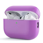 Apple AirPods Pro (2. Gen.) Tvådelat Silikon Fodral – Lila