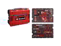 Einhell E-Case 370570 Verktygslåda, Med Utrustning 80 Delar (B X H X D) 44,4 X 32,9 X 13,1 Cm