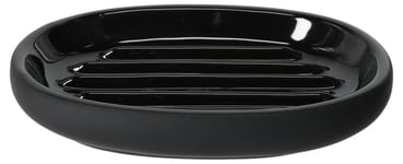 Clas Ohlson Tvålkopp i stengods, svart