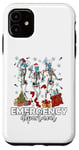 Coque pour iPhone 11 Infirmière à bascule pour le service d'urgence de Noël